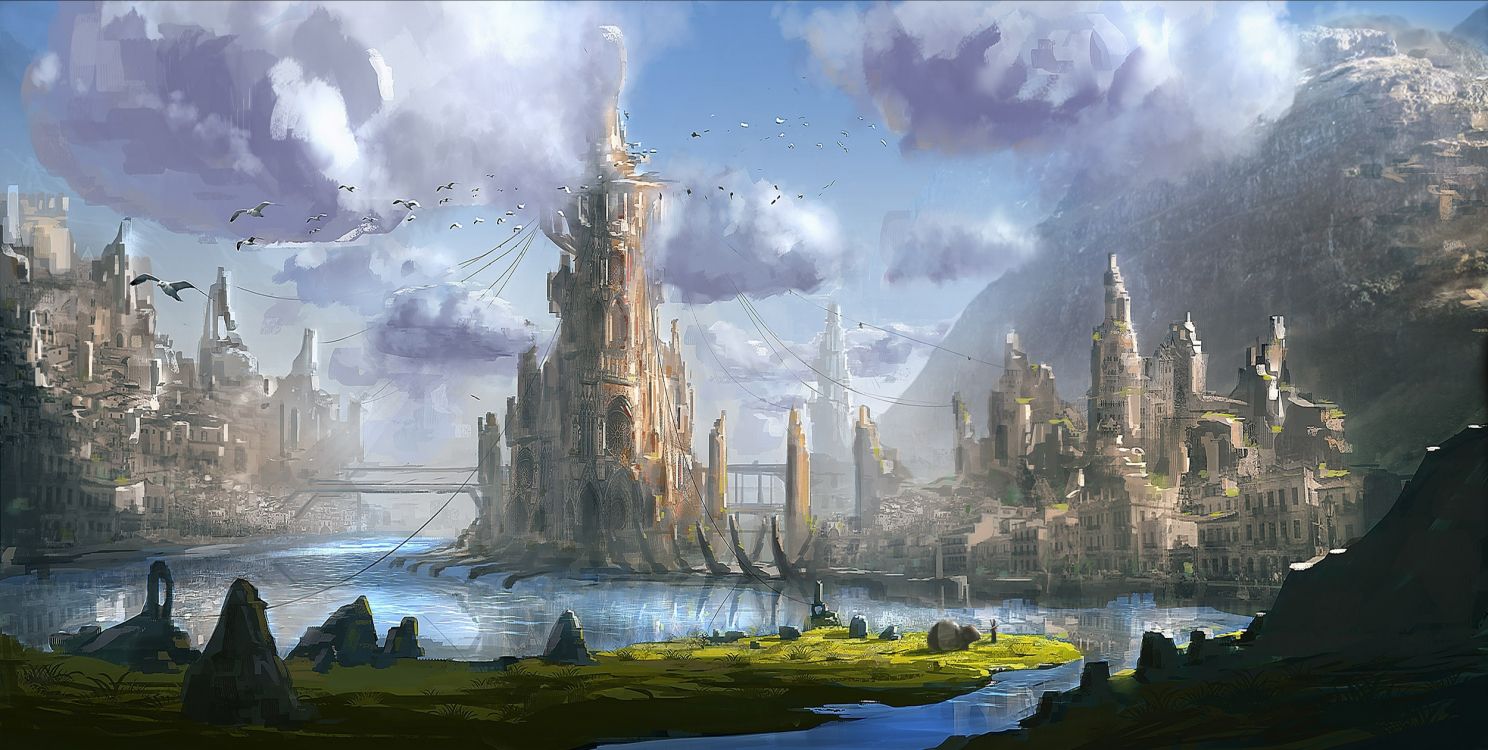 幻想 城堡 幻想世界 里程碑 大都会高清壁纸 幻想图片 桌面背景和图片