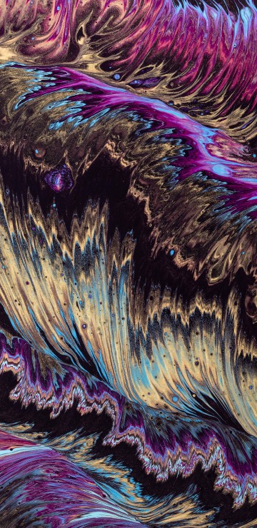 Image purple black and white abstract painting