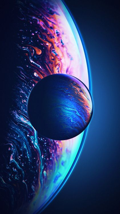 Terre, Espace, Graphique, Eau, Liquid. Wallpaper in 2160x3840 Resolution