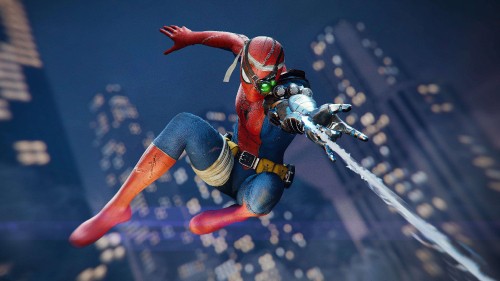 Image spider-man, Insomniac Games, extreme sport, action figure, superhero