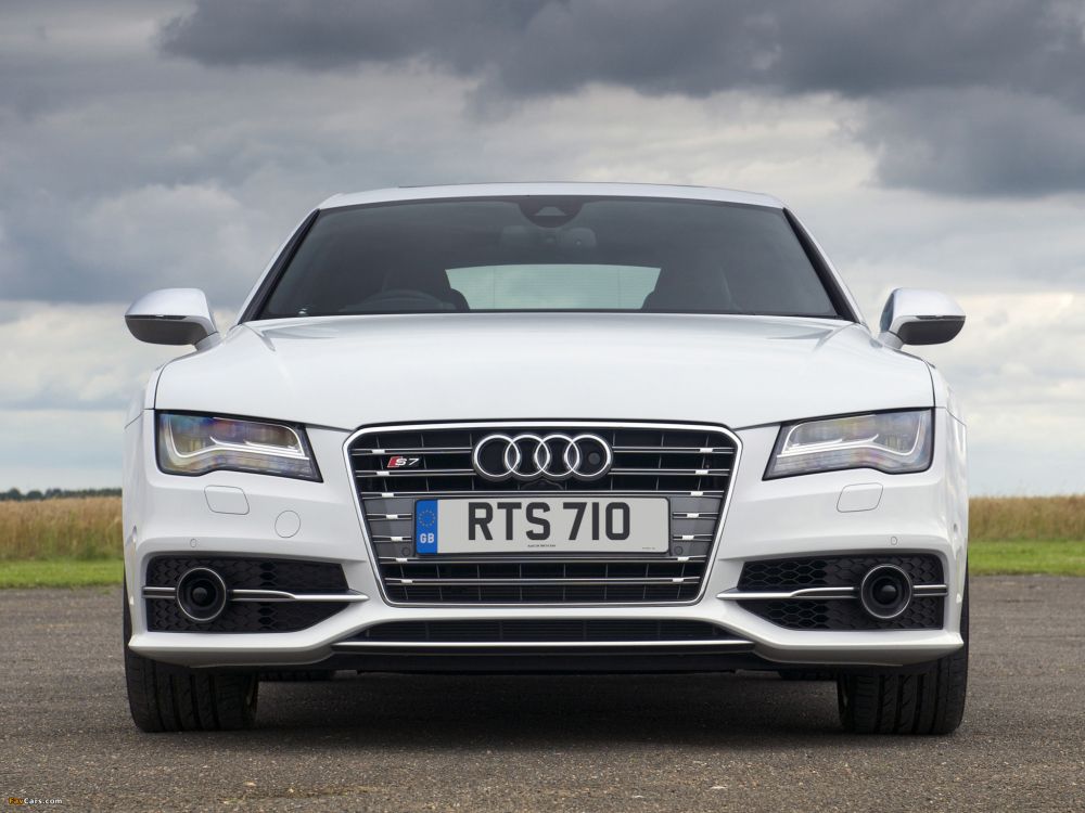 white audi a 4 coupe