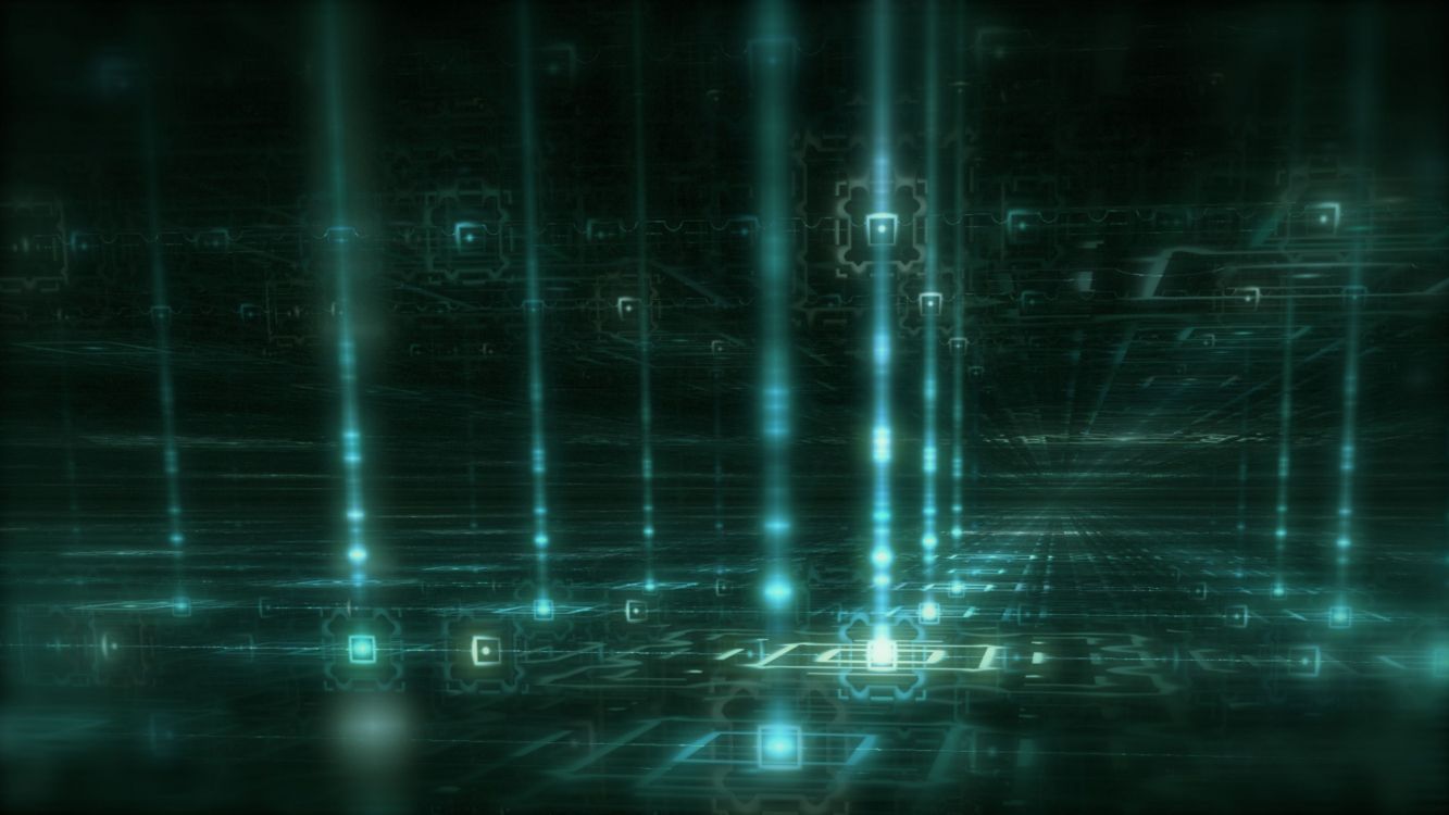 Traînées Lumineuses Bleues et Blanches. Wallpaper in 3840x2160 Resolution