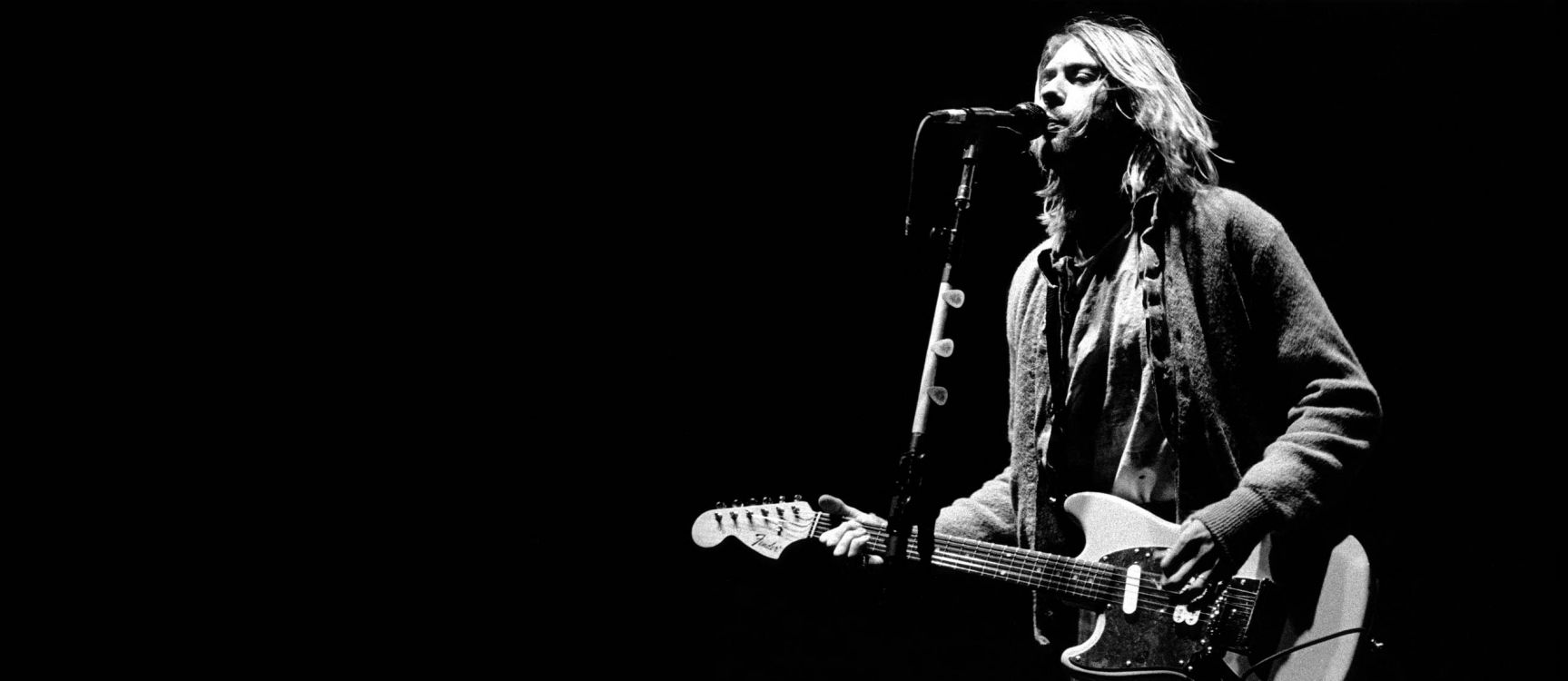 Nirvana, Guitarra, Músico, el Guitarrista, Sica. Wallpaper in 2624x1139 Resolution