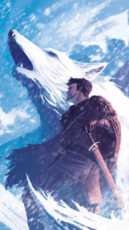 Jon Nieve, Daenerys Targaryen, Winterfell, Juego de Tronos - Temporada 8, Dragón. Wallpaper in 2160x3840 Resolution