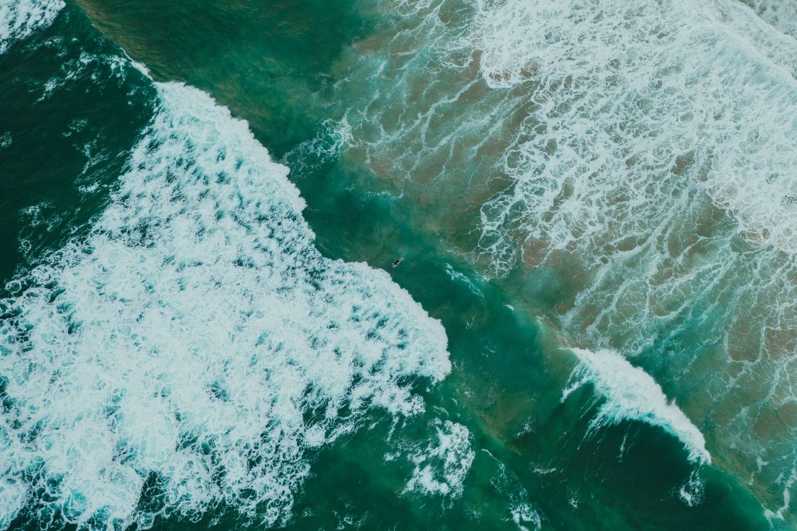 Ocean, Sea, Wind Wave, Water, Wave. Wallpaper in 5464x3640 Resolution