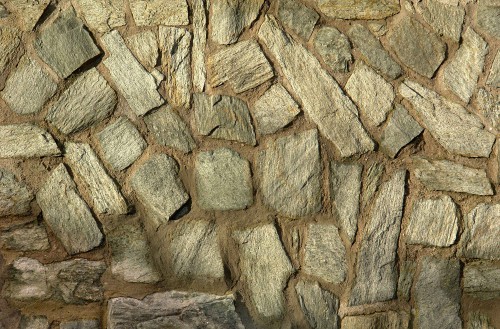 Image brown and gray stone wall