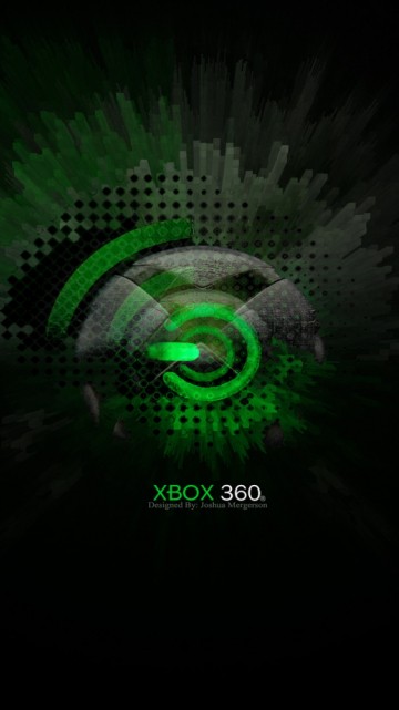 Image xbox 360, xbox, green, circle, graphic design