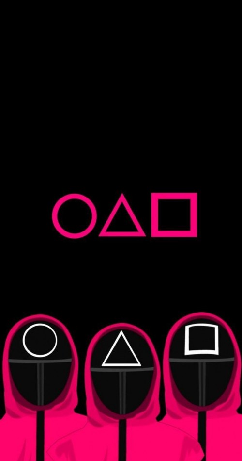Image squid game symbol, squid, symbol, graphic design, ji-yeong