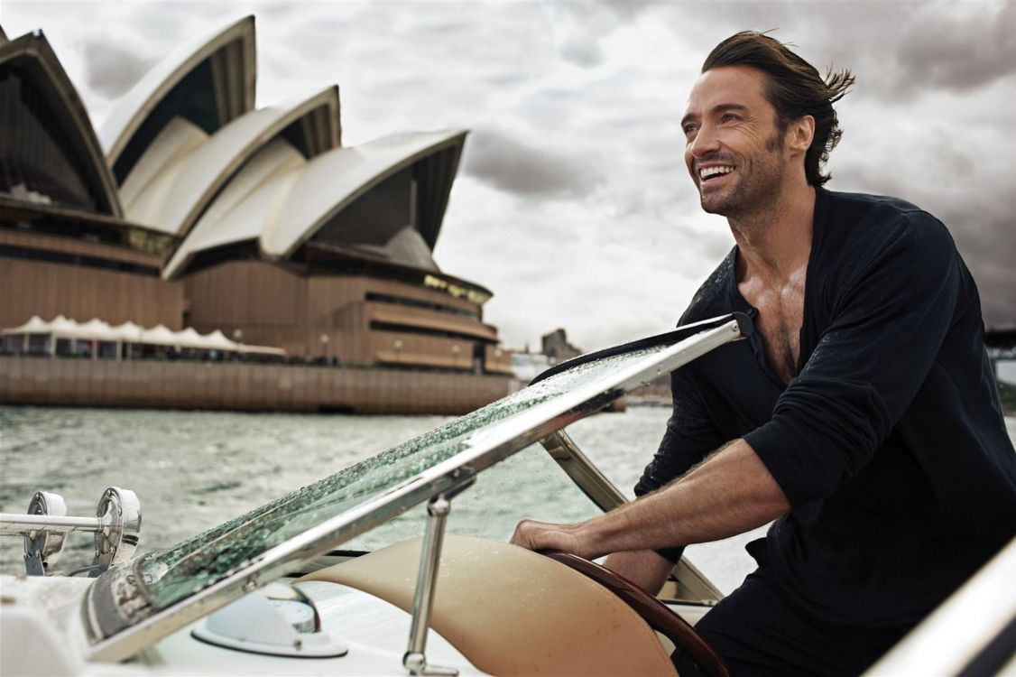 Sydney Opera House, Hugh Jackman, Musiker, Bootfahren, Urlaub. Wallpaper in 2000x1331 Resolution