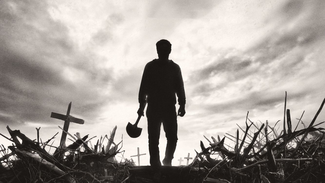 Silhouette Eines Mannes, Der in Der Nähe Des Fahrrads Steht. Wallpaper in 2201x1238 Resolution