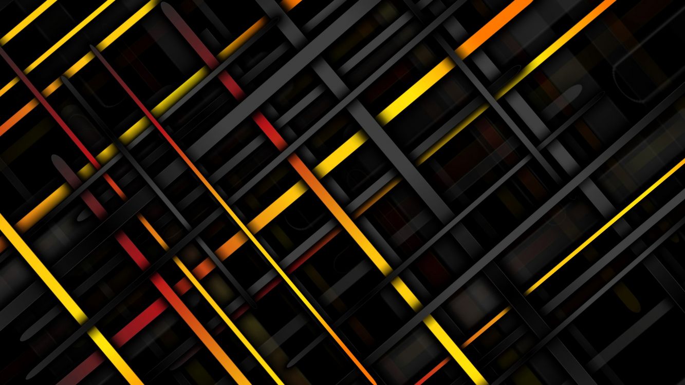 Fenêtres en Verre Multicolore Jaune Rouge et Noir. Wallpaper in 3840x2160 Resolution