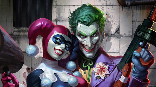 Image harley quinn joker, harley quinn, joker, riddler, supervillain
