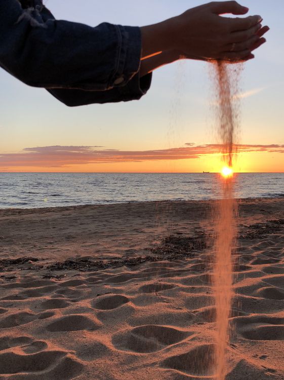 sea, water, sunrise, body of water, fluid