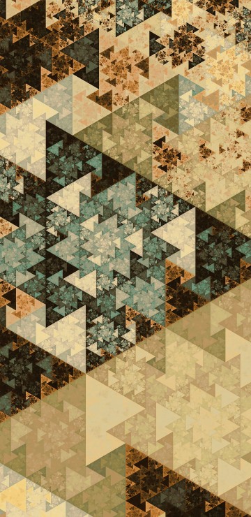 Image brown and white ceramic tiles