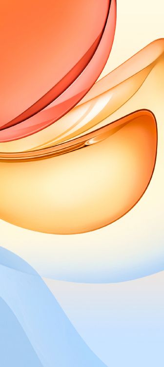 Vivo 5g, Am Leben, Nubien, Orange, Bernstein. Wallpaper in 1080x2408 Resolution