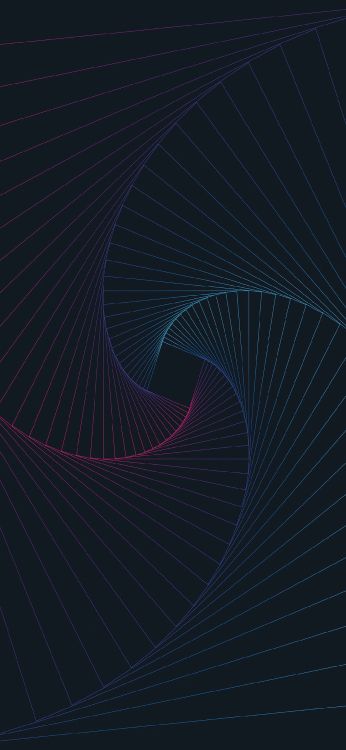 气氛, 电蓝色的, 对称, 圆圈, 斜坡 壁纸 1080x2340 允许