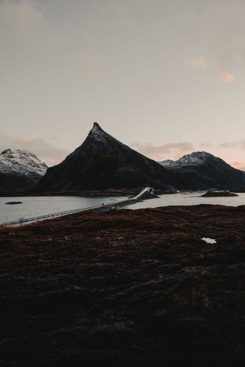 Himmel, Sonnenuntergang, Gletscher-landform, Fjord, Smartphone. Wallpaper in 5007x7506 Resolution