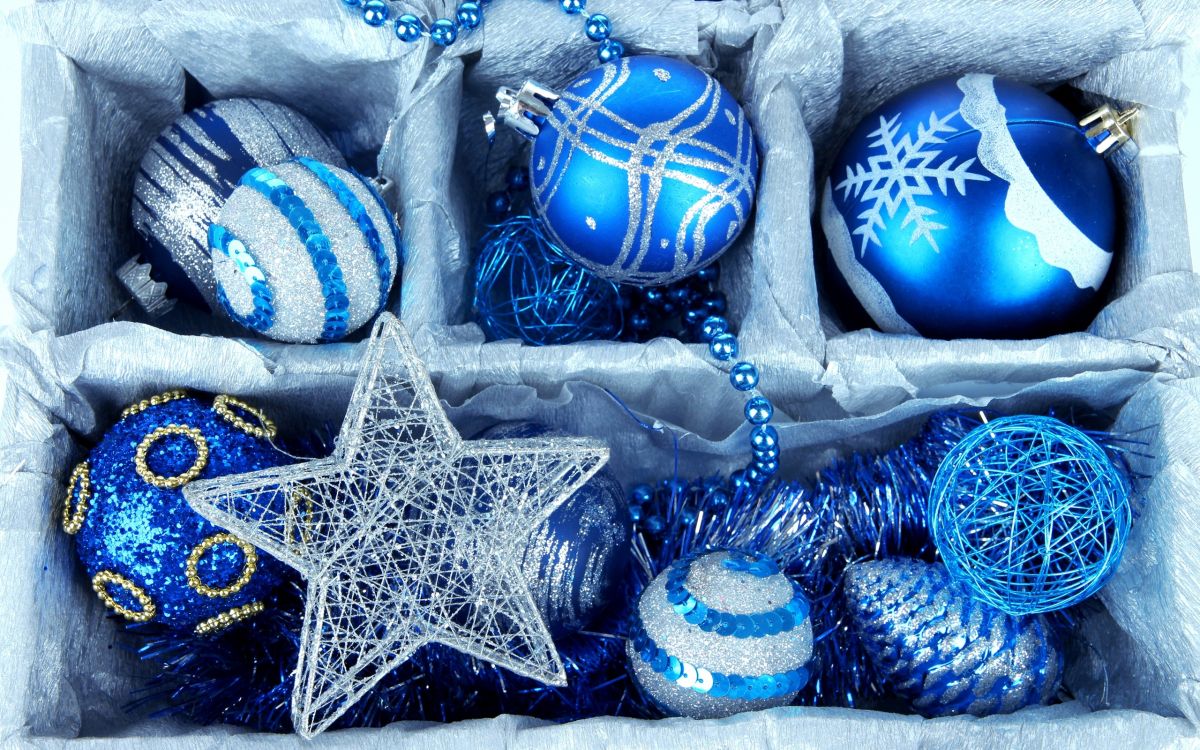 Weihnachten, Christmas Ornament, Blau, Weihnachtsdekoration. Wallpaper in 2560x1600 Resolution