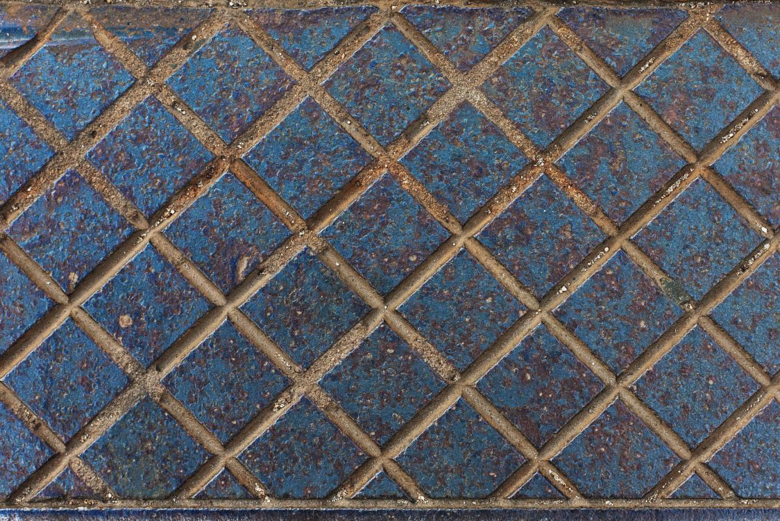 Sol en Béton Bleu et Marron. Wallpaper in 2956x1971 Resolution