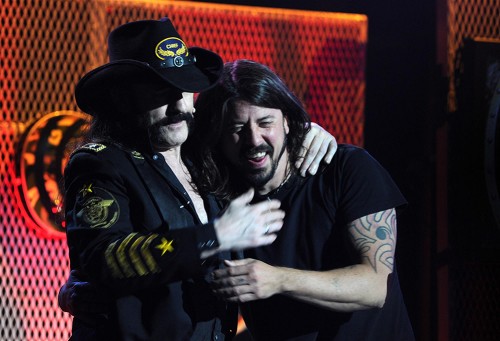 Image Lemmy, Motrhead, Foo Fighters, heavy metal, performance