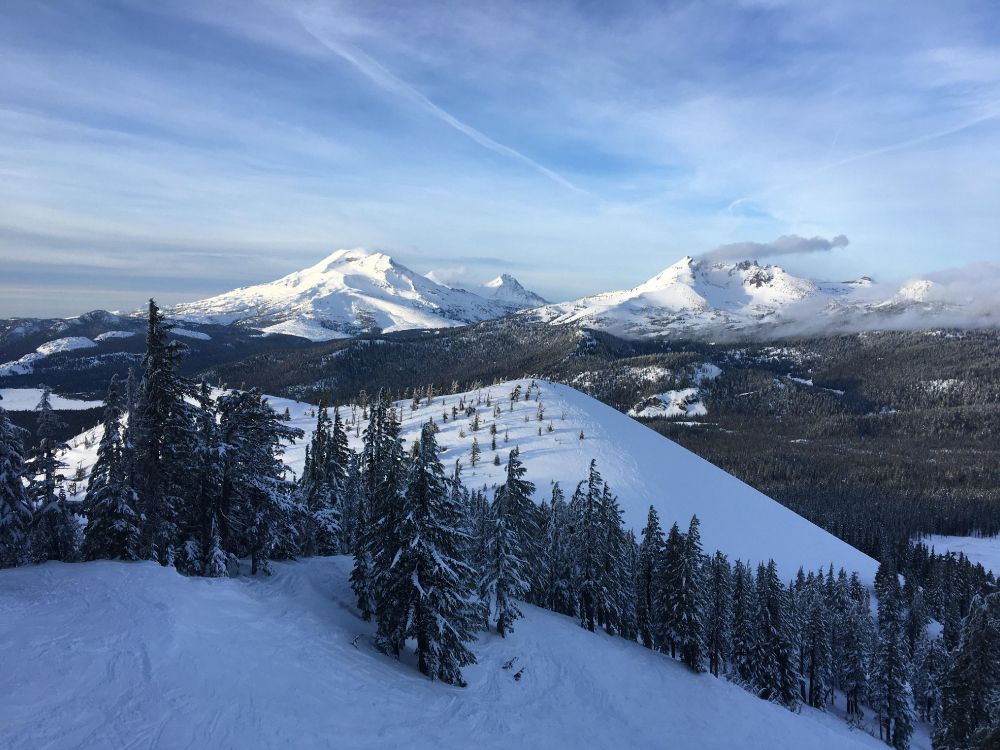 Mount Bachelor, Mount Hood, Mount Shasta, Cloud, Schnee. Wallpaper in 4032x3024 Resolution