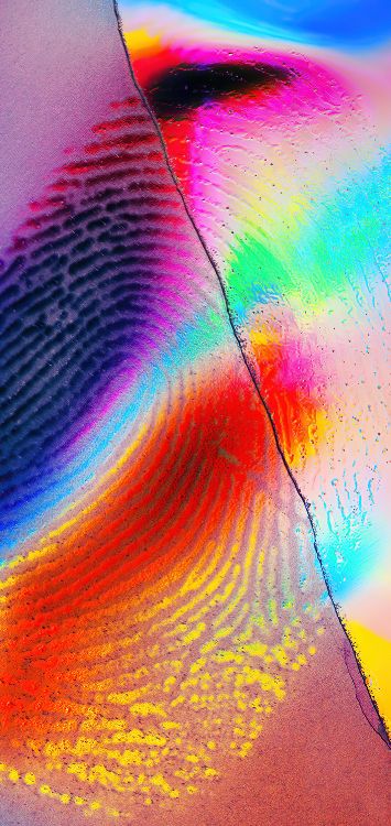 Acrylfarbe, Atmosphäre, Farbigkeit, Orange, Purpur. Wallpaper in 1421x3000 Resolution