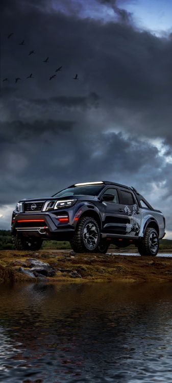 reflection, cars, sports car, compact car, off-roading