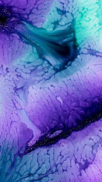 Image purple and black abstract painting