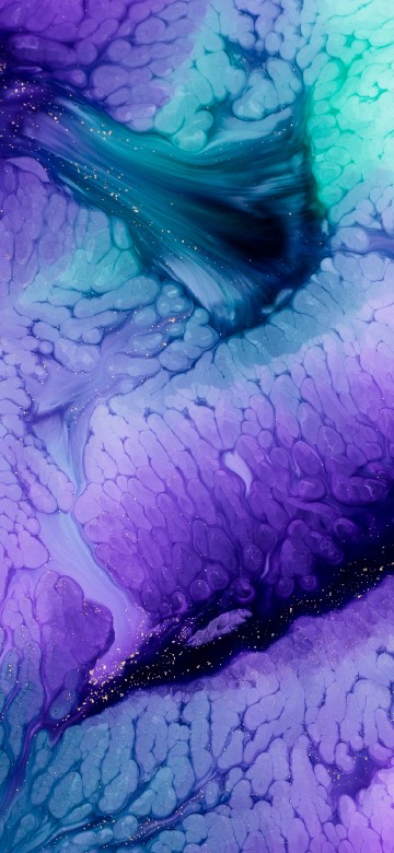 Image purple and black abstract painting