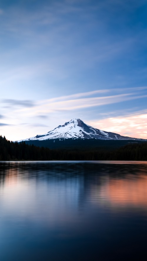 Image mt hood national forest, mount hood, water, cloud, water resources