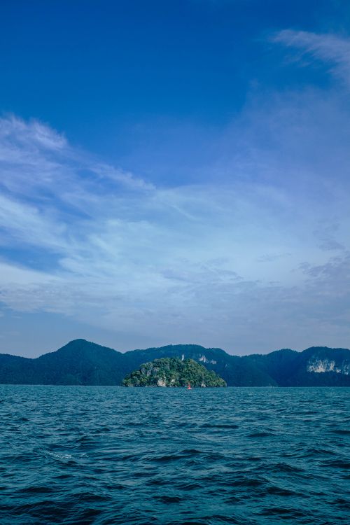 blue, cloud, daytime, trekking, day