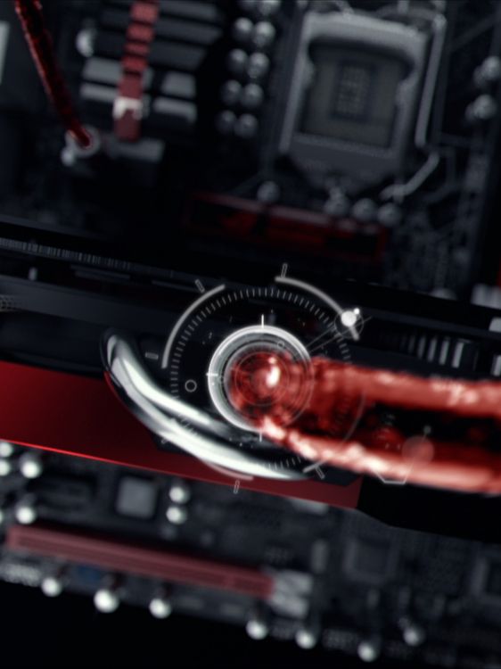 Schwarz-rotes Autoradio. Wallpaper in 1536x2048 Resolution