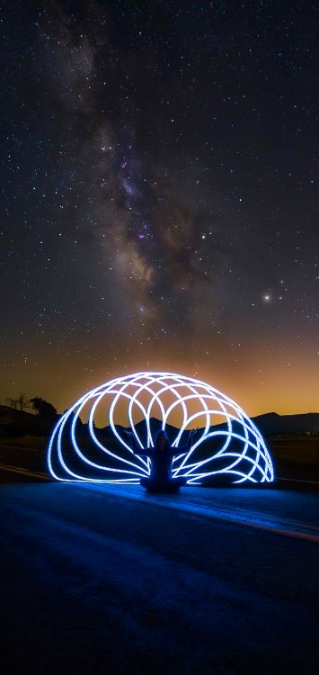 性质, 自然环境, 车灯, 生物群落, 艺术 壁纸 1421x3000 允许