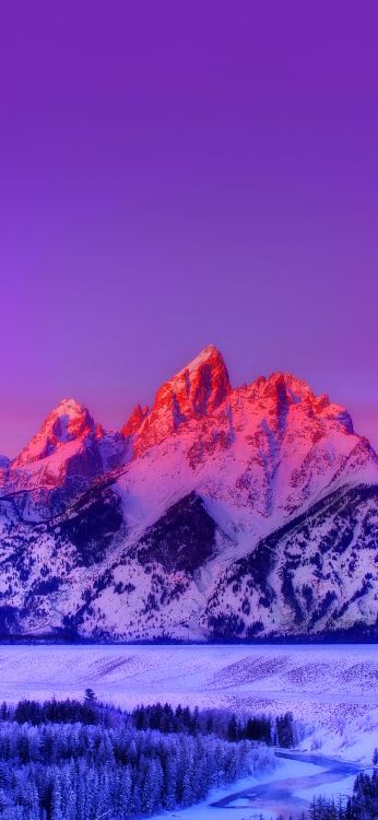 Grand Teton National Park, Mount Scenery, Grand Teton, Nationalpark, Bergkette. Wallpaper in 1080x2340 Resolution