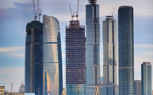 Image high rise buildings during daytime