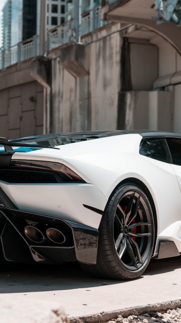 Image lamborghini huracan white, lamborghini, cars, lamborghini aventador, sports car