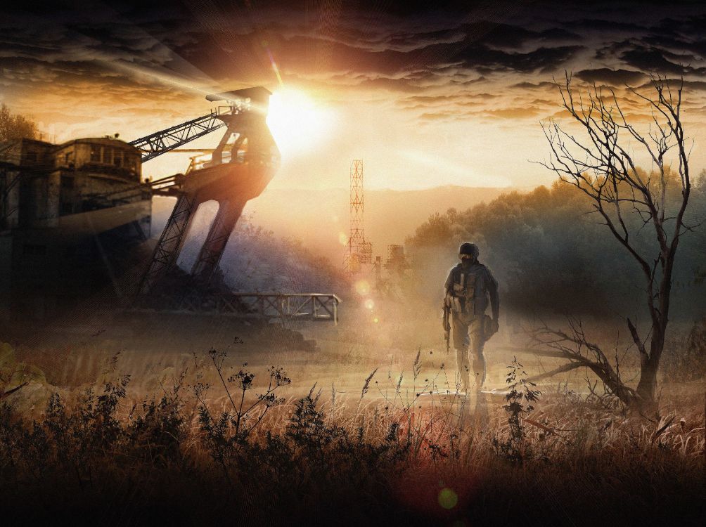 Stalker, s t a l k e r 2 Heart of Chornobyl, S T A L K E R Shadow of Chernobyl, Cloud, Plant. Wallpaper in 3840x2867 Resolution