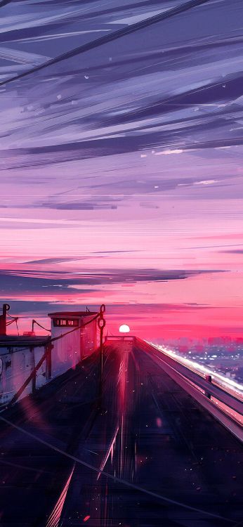 Arte, Artista, Ambiente, Afterglow, Agua. Wallpaper in 1080x2340 Resolution