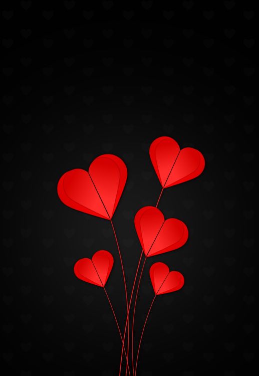 Herzen, Blütenblatt, Liebe, Valentines Tag, Pflanzen-Stammzellen. Wallpaper in 3901x5656 Resolution