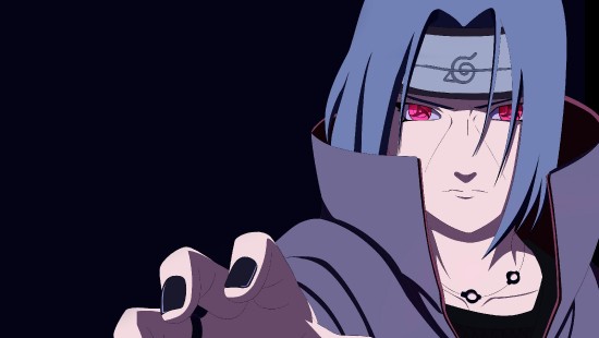 Image black haired male anime character