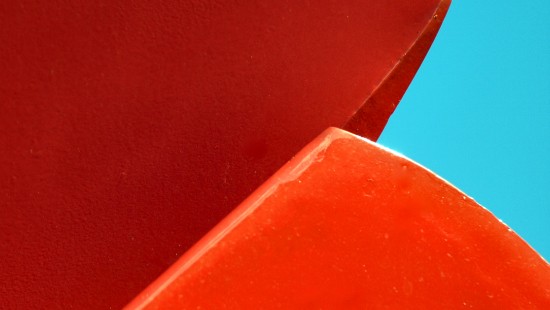 Image red and blue plastic toy