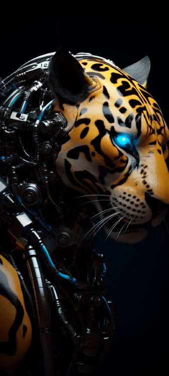 Raubkatze, Visual Arts, Fahrrad, Backenbart, Automotive Lighting. Wallpaper in 1080x2400 Resolution