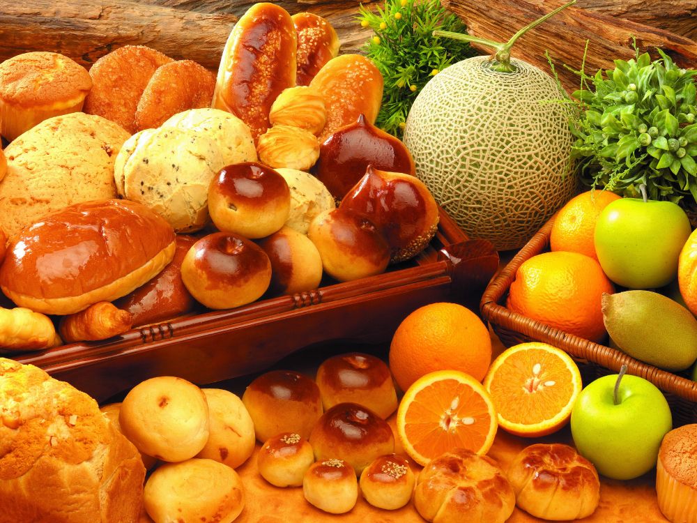 食品, 面包, 天然的食物, 产生, 橘子 壁纸 5440x4080 允许