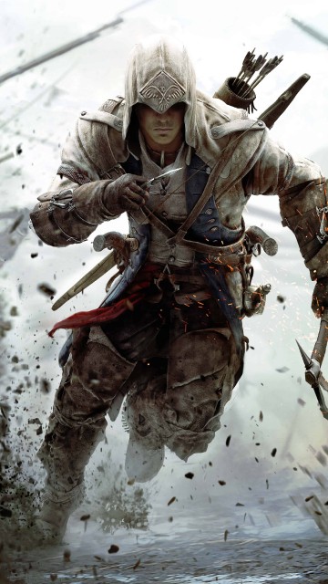Image Assassins Creed III, ubisoft, video, epic running, video games